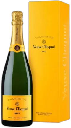 aperçu du vin Veuve Clicquot Brut Carte Jaune Etui