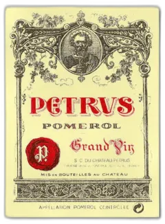 photos du vin Petrus 1961 Pomerol