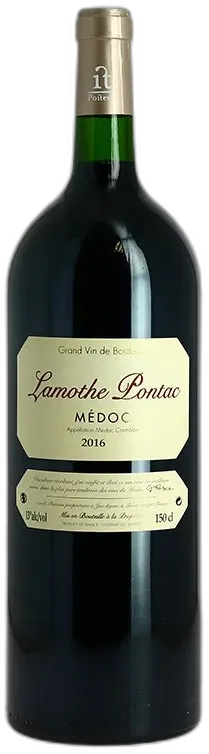 aperçu du vin Lamothe Pontac Médoc Vin Rouge Magnum
