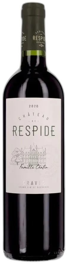 photos du vin Château de Respide Callipyge 2022 Graves Rouge