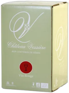 photo du vin Château Vessière Rouge Bio Costière de Nîmes Bib