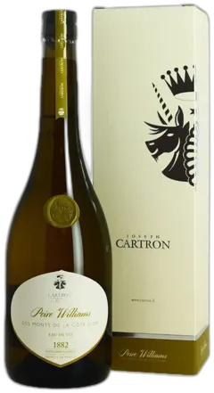 vue du vin Cartron Poire Williams des Monts de la Cote d’or