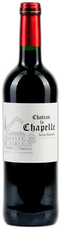 image du vin Château la Chapelle Vin Rouge Bio Saint Emilion 2022