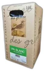 capture du vin Bib Serre des Grives Blanc Par les Vignerons Ardechois