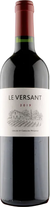 vue du vin Domaine Mitjaville Castillon Côtes de Bordeaux "le Versant"