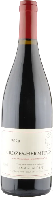 capture du vin Domaine Alain Graillot Crozes-Hermitage 2020