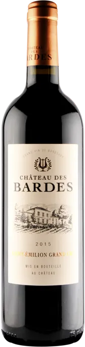 photo du vin Château des Bardes Saint-Emilion Grand Cru