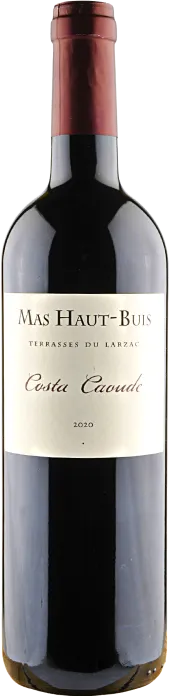 vue du vin Domaine Mas Haut Buis Terrasses du Larzac "Costa Caoude" 2020