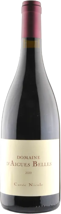 image du vin Domaine d'Aigues Belles Vin de Pays 'oc "Cuvée Nicole" 2020