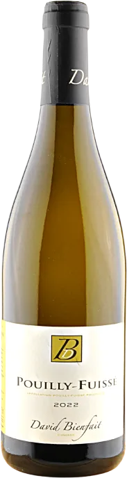 illustration du vin David Bienfait Pouilly-Fuissé "Vieilles Vignes"