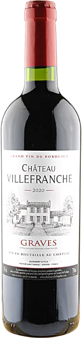 photo du vin Château Villefranche Graves