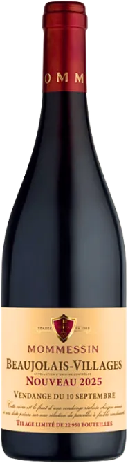 aperçu du vin Mommessin Beaujolais Nouveau "Cuvée du 4 Septembre" 2025