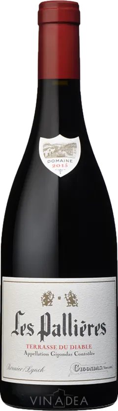 illustration du vin Domaine les Pallières Gigondas Terrasse du Diable Rouge 2022