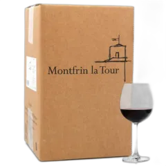 vue du vin Montfrin la Tour Bio en Bib