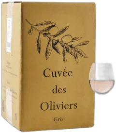 photo du vin Vin Cuvée des Oliviers Bio en Bib de