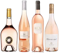vue du vin 4 Vins Rosés Prestige de Provence