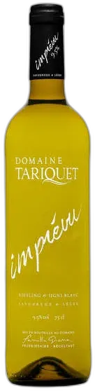 photo du vin Tariquet Imprévu Vin de Gascogne Riesling et Ugni