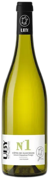image du vin Uby n°1 Sauvignon Vin Igp Côtes de Gascogne