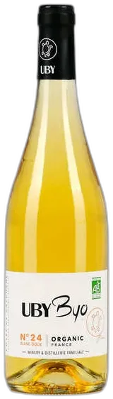 photo du vin Uby Byo n°24 Gros Manseng Vin Bio Igp Côtes de Gascogne