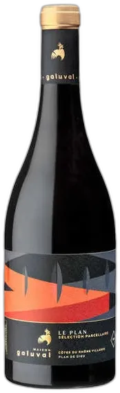 photo du vin Domaine de Galuval le Plan Bio Côtes du Rhône Villages Plan de Dieu Aop