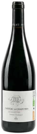 capture du vin les Ellettes Saumur Champigny Aoc Vin Rouge Bio Sans Sulfites Ajoutés