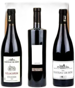 vue du vin Box 3 Vins Sans Sulfites, Bio et Vegan Château de Bosc