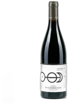 photo du vin la Combe Pilate Syrah Chapoutier Vin Bio Rhône Collines Rhodaniennes
