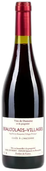 aperçu du vin Beaujolais Villages "Cuvée à l'Ancienne" du Domaine Joubert