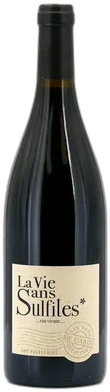 illustration du vin la Vie Sans Sulfites Vin Vivant et Bio Côte du Rhône Aop Sans Sulfites