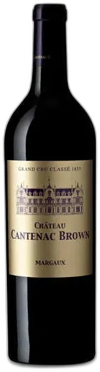 image du vin Château Cantenac Brown 2020 Margaux