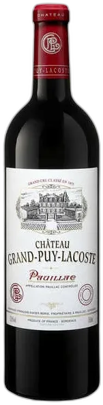 illustration du vin Château Grand Puy Lacoste 2017 Pauillac