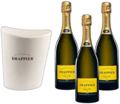image du vin Assortiment de de Champagne Drappier et Leur Seau