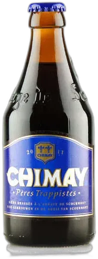 photo du vin Chimay Bleue Bière Belge Trappiste Brune