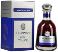 vue du vin Diplomatico Single Vintage du Venezuela