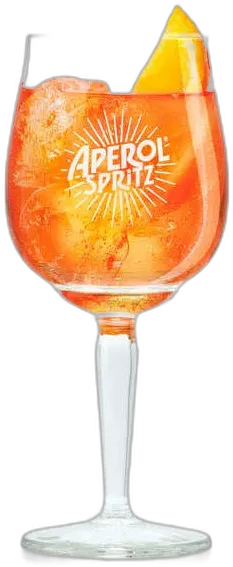 image du vin Verre à Pied Apérol Spritz Par Luca Trazzi