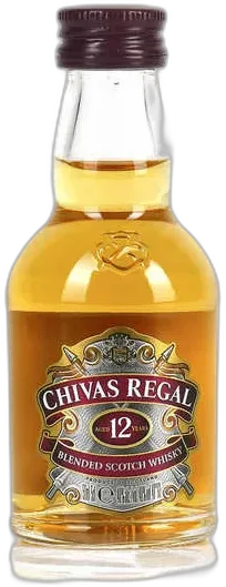 photo du vin Mignonnette de Chivas Regal 12 Ans d’Âge