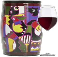 vue du vin Bib’Art Paco Sagasta Vin le Benjamin de Puech Haut