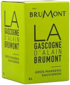 photos du vin Côtes de Gascogne Igp Sec Brumont en Bib