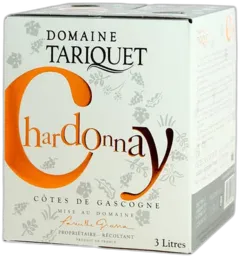 photo du vin Tariquet Chardonnay Vin Côtes de Gascogne en Bib