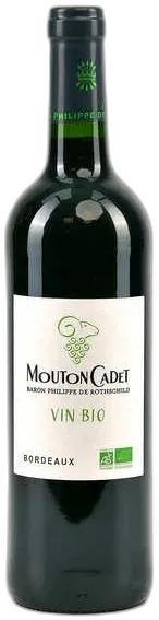 vue du vin Mouton Cadet Bio Bordeaux Vin