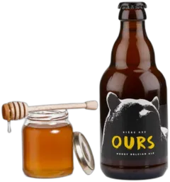 photo du vin Bière des Ours Bière Belge Aromatisée au Miel