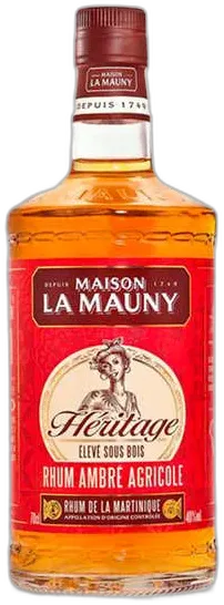 aperçu du vin la Mauny Heritage Ambré de Martinique