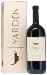 photo du vin Magnum Yarden Cabernet Sauvignon 2018 en Plumiers Bois Limited Edition