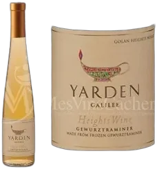 photos du vin Yarden Heights Gewurztraminer Vendanges Tardives