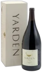 vue du vin Magnum Yarden Syrah 2014 en Plumier Bois Limited Edition