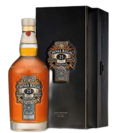 capture du vin Chivas Regal 25 Ans d’Âge