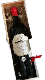 vue du vin Magnum Benhaim Spécial Grande Réserve Cabernet 2014 Limited Edition Swarowski