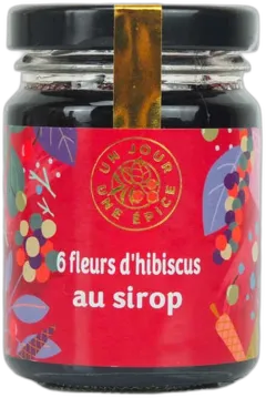 image du vin Fleurs d’Hibiscus au Sirop
