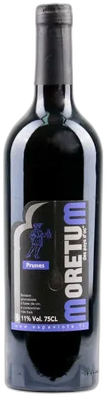 capture du vin Moretum des Pays d’oc à la Prune