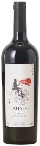 illustration du vin Fausto Merlot Vin du Brésil